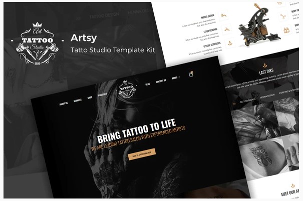 [Themeforest] Artsy - Tattoo Studio Template Kit_0.jpg